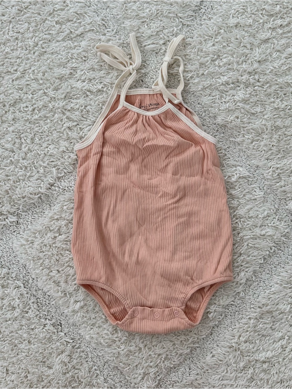 Fin & Vince Bubble Tie Onesie